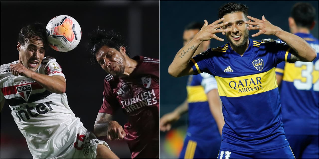 Boca Juniors gana y River Plate empata en la Copa Libertadores