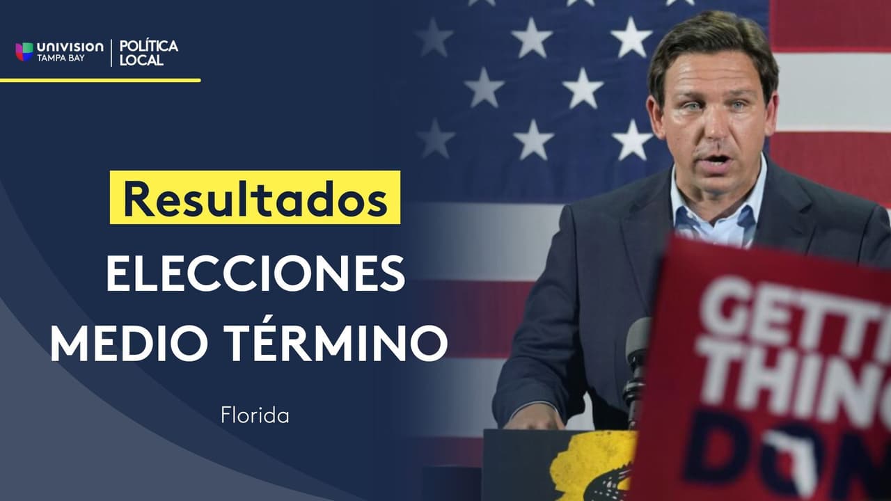 Así van los resultados de las elecciones de medio término en la Bahía de Tampa