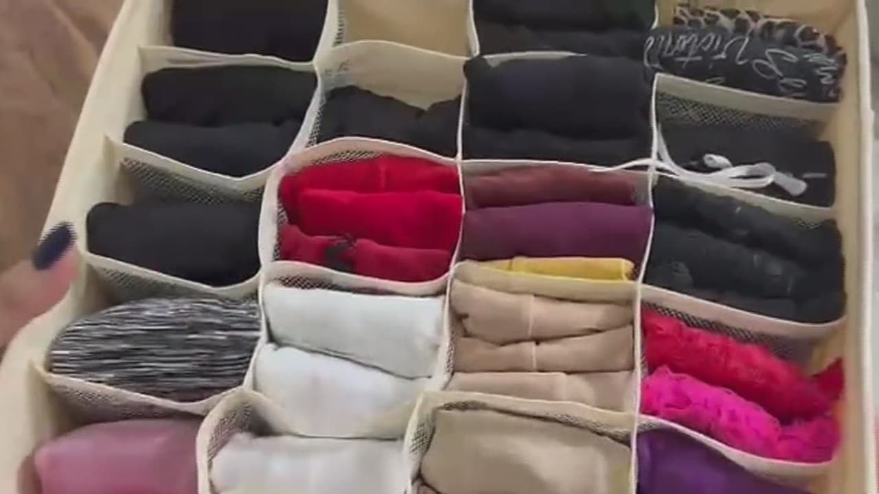 Aprende a organizar tus cajones de ropa íntima como los profesionales