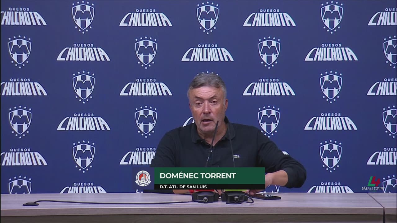 Torrent señala 'culpable' de eliminación de San Luis ante Rayados