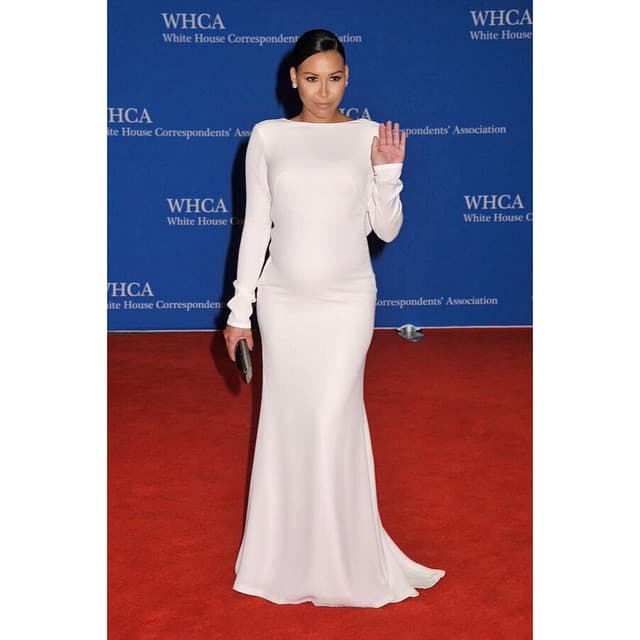 El embarazo de Naya Rivera en redes sociales.