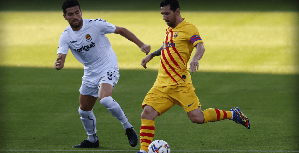 Messi de regreso con el Barcelona