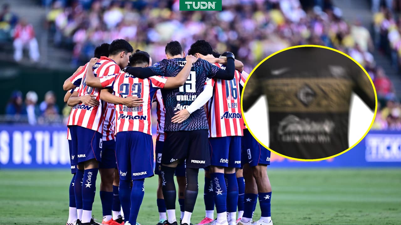 Filtran supuesto tercer uniforme de Chivas con diseño al estilo mariachi 