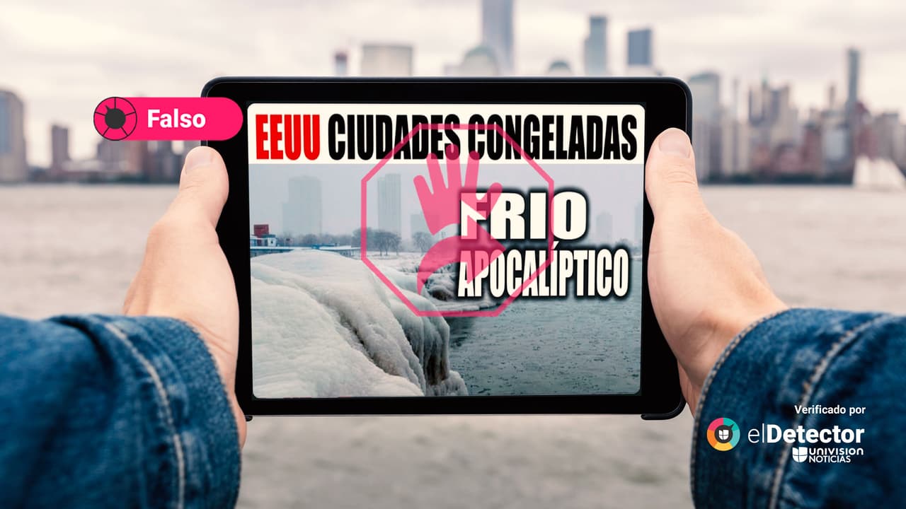 Es falso que EEUU enfrenta “temperaturas gélidas”: esas imágenes no son actuales