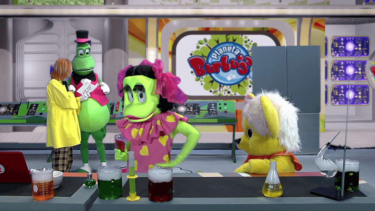 La nueva versión de ‘Planeta Burbujas’ fue creada por Luis Roche, hijo de la autora original.
<br>