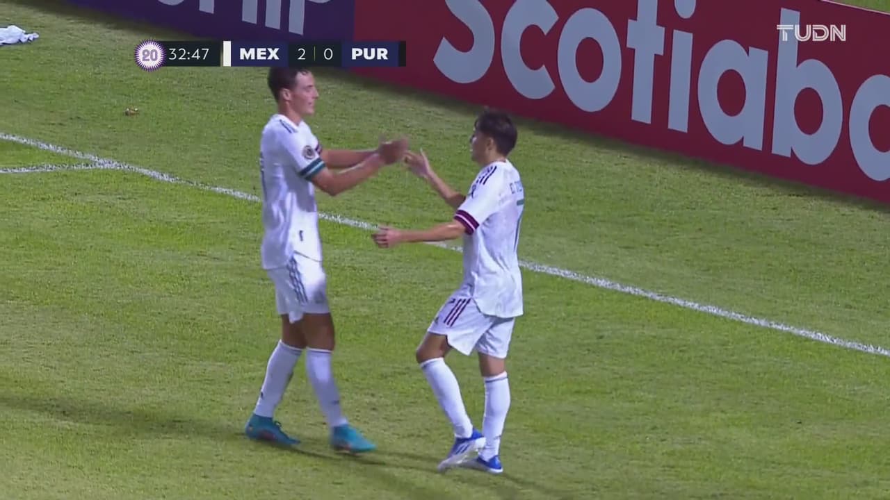 ¡Riflazo al rincón! Torres anota el 2-0 para el Tri Sub-20