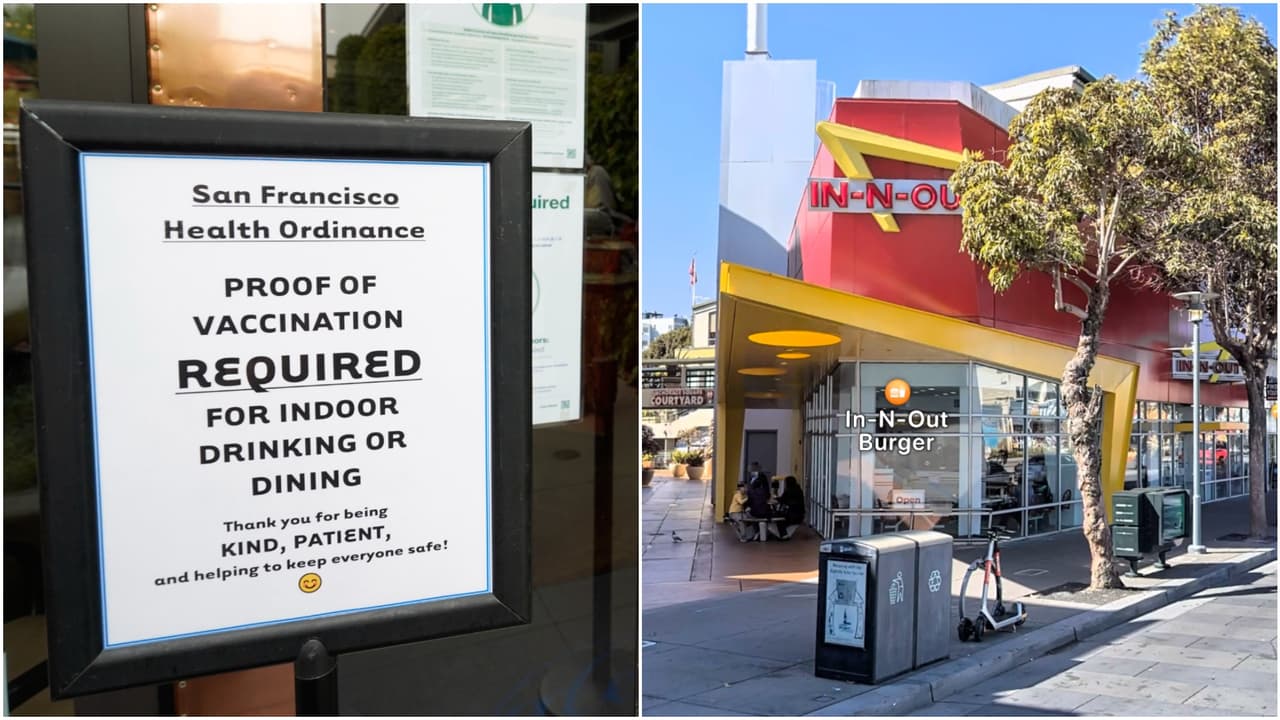 “No seremos la Policía de vacunación del gobierno”: In-N-Out arremete contra San Francisco por cierre de restaurante