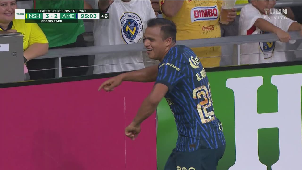 ¡Dramático! Román Martínez iguala el marcador 3-3 para América