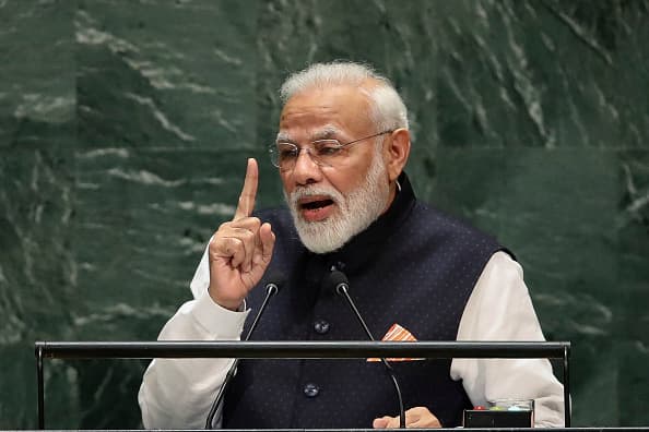 <b>6.- Narendra Modi.-</b> El primer ministro de India se coloca en el sexto lugar de la lista con 4.8% de la preferencia de la gente. Este año subió dos lugares en la lista. 
<br>