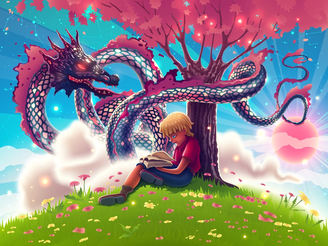 Si la víbora con la que sueñas es 
<b>demasiado grande</b>, entonces el temor o el miedo será mayor. Puede hablar de la incertidumbre que tenemos de enfrentarnos a algo en la vida diaria. Quizá que te roben, te traicionen, que te quedes sin dinero, algún nuevo proyecto. En fin, algo que te parece muy difícil e incontrolable.