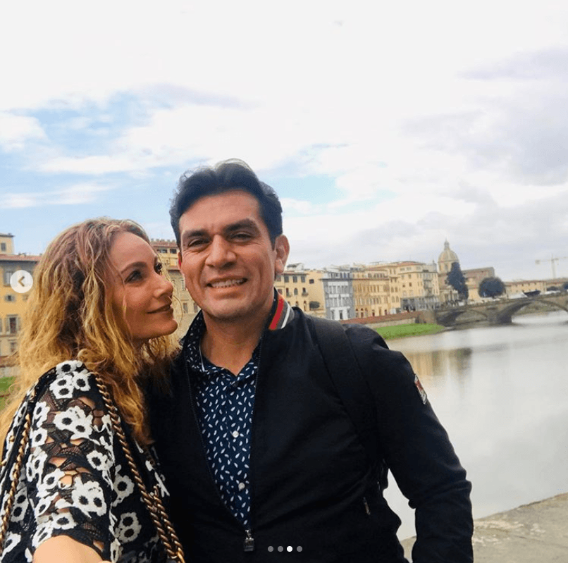 Para celebrar este aniversario de bodas, la pareja se fue de viaje a Italia.