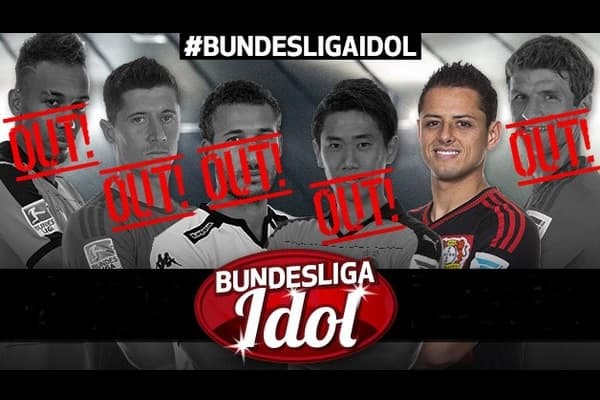 'Chicharito' Hernández fue proclamado ídolo oficial de Bundesliga