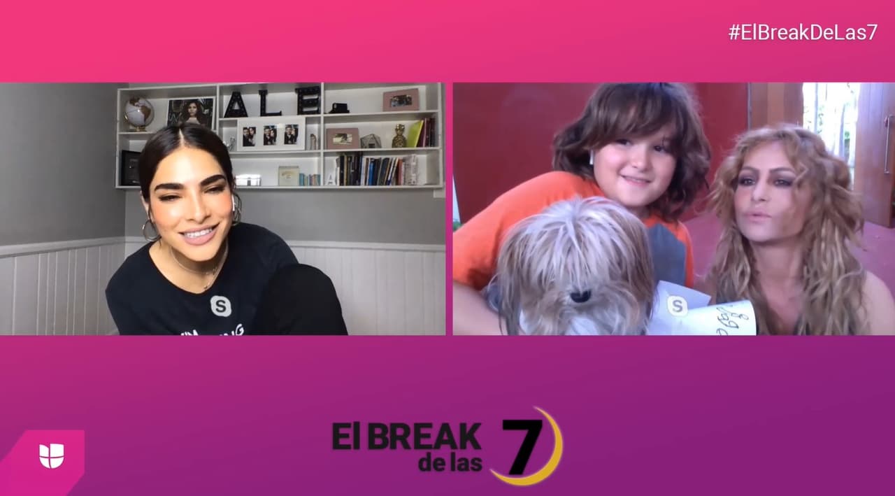 'La Chica Dorada' es defensora de los animales y lo hizo notar cuando su hijo Nico mostró a su perrita, pues contó que cuando pase la contingencia quieren "adoptar": "
<b>Soy muy amante de la naturaleza de los animales</b> y también se me hace que son maravillosos para compartir, para subirnos la estámina y el humor".