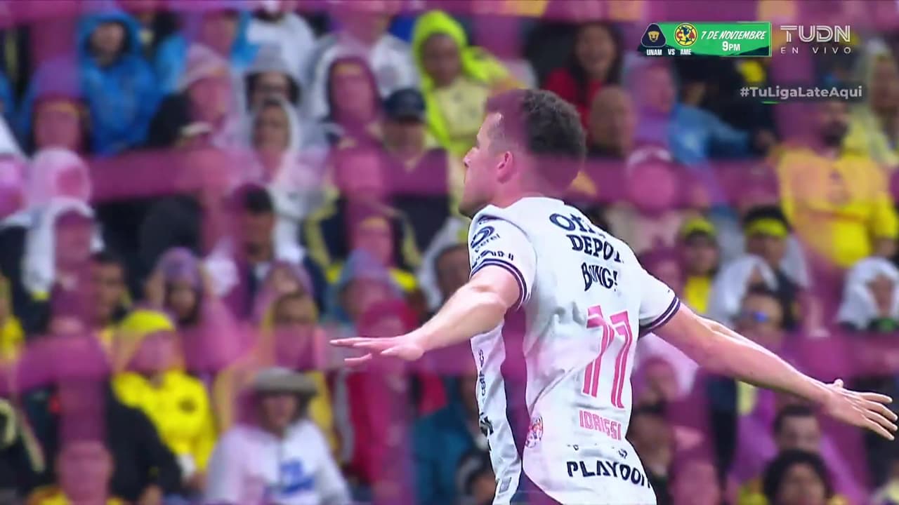 ¡Mega golazo de Idrissi! El marroquí mete un derechazo implacable tras una asistencia de Rondón