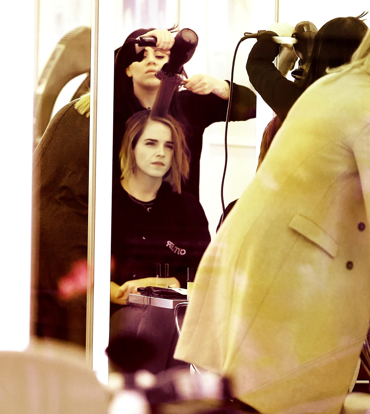 Anteriormente ya la habíamos visto así, y la verdad es que se ve guapísima con cualquier corte.