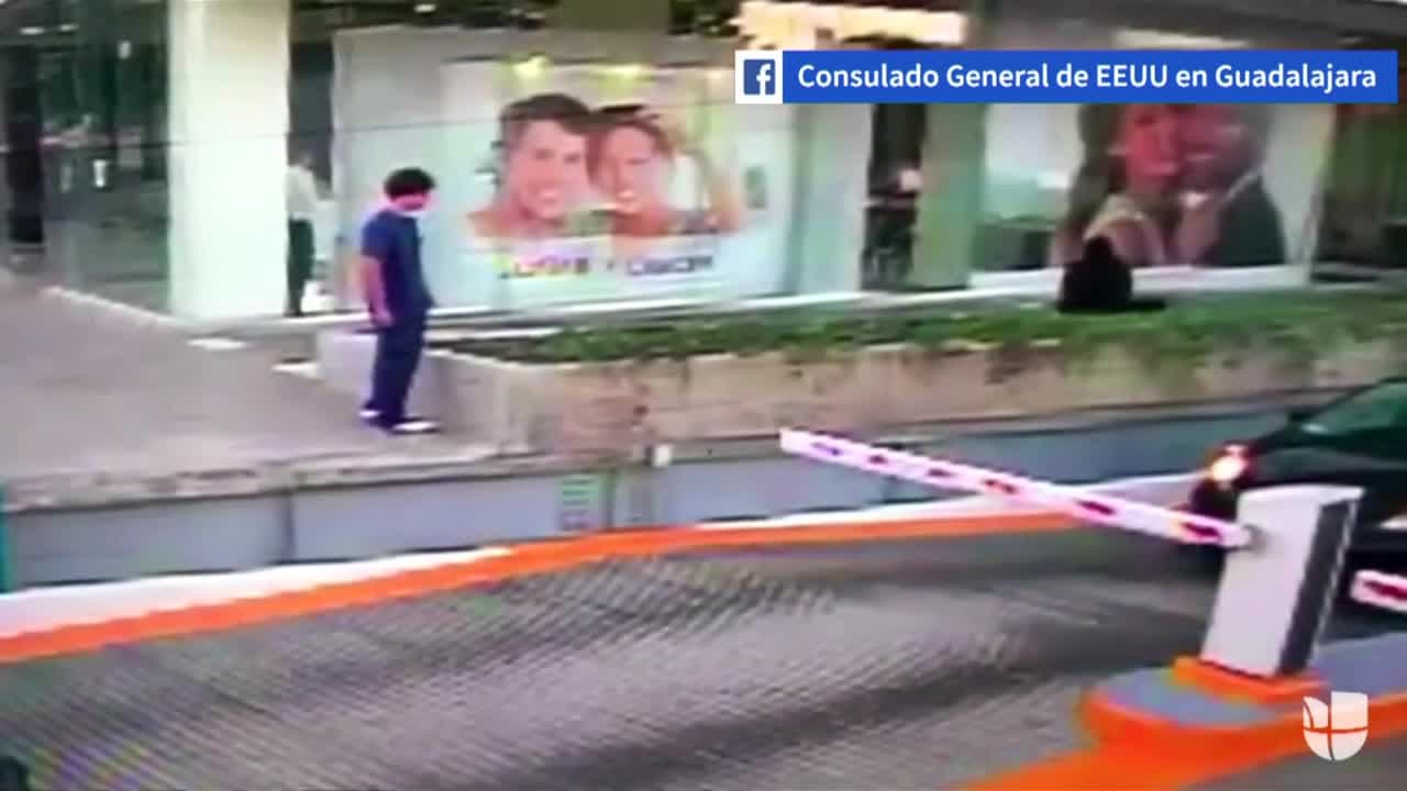 Agresor de funcionario estadounidense en Guadalajara usó una peluca y atuendo de enfermero para ocultar su identidad