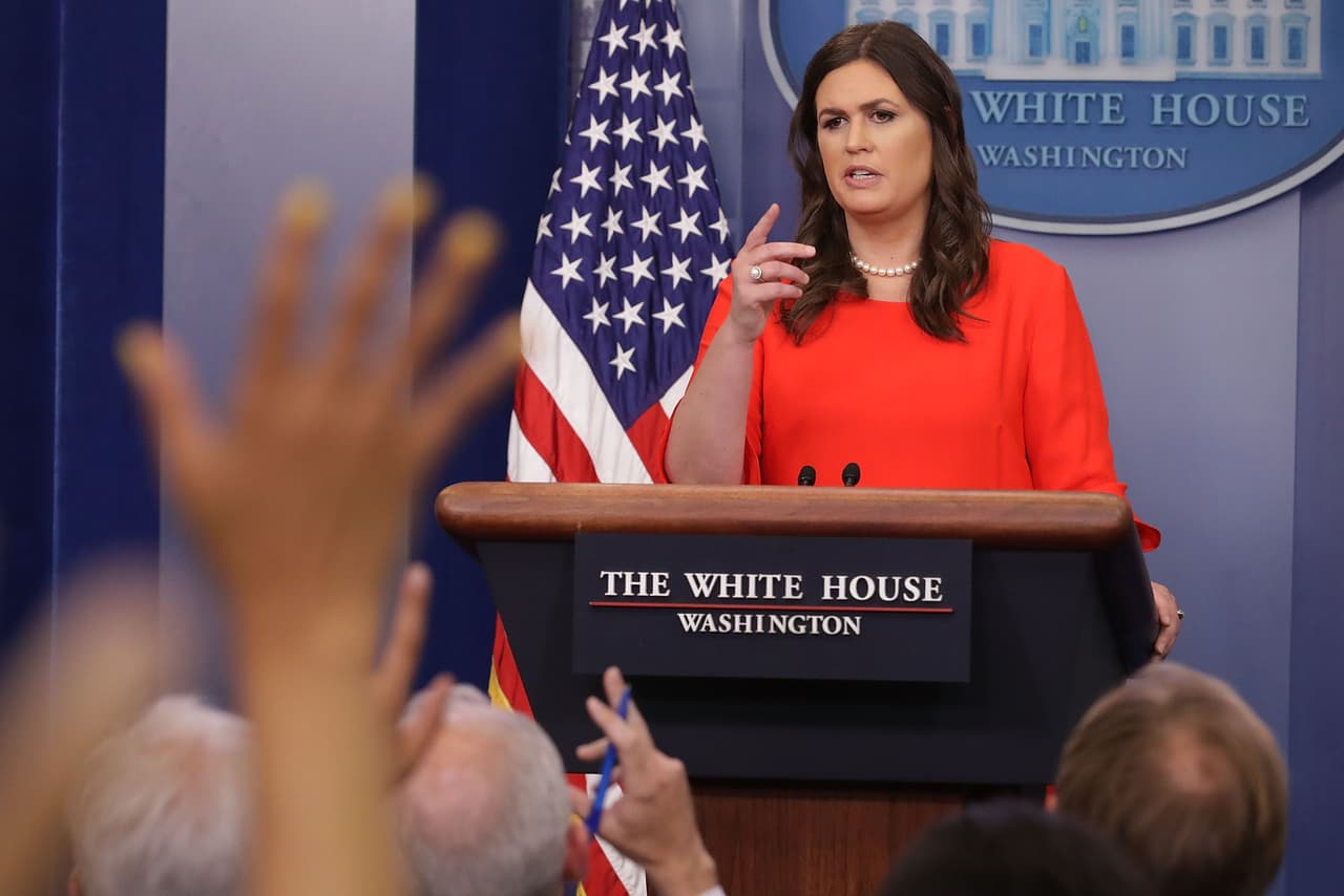 Sarah Huckabee Sanders, de segunda de Sean Spicer a nueva secretaria de Prensa de la Casa Blanca