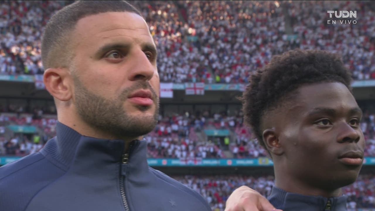¡Abucheó el himno de Dinamarca! Así la ceremonia en Wembley