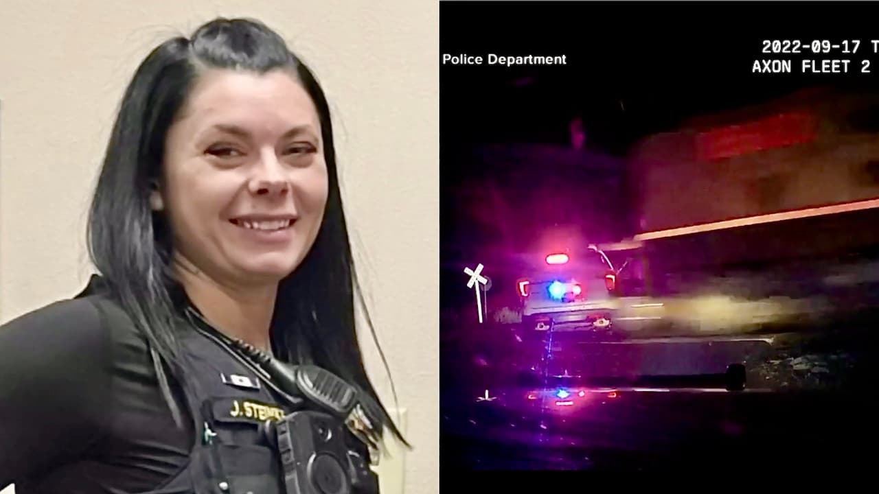 Esta policía esposó a una hispana y la dejó encerrada en una patrulla que fue embestida por un tren. Pero no irá a la cárcel