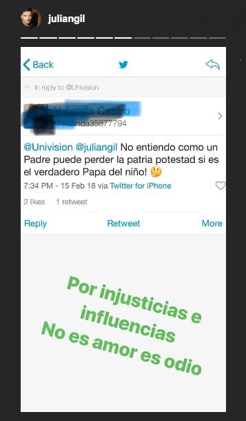 El actor respondió por qué le quitarían la patria potestad: "Por injusticias e influencias. No es amor, es odio"
