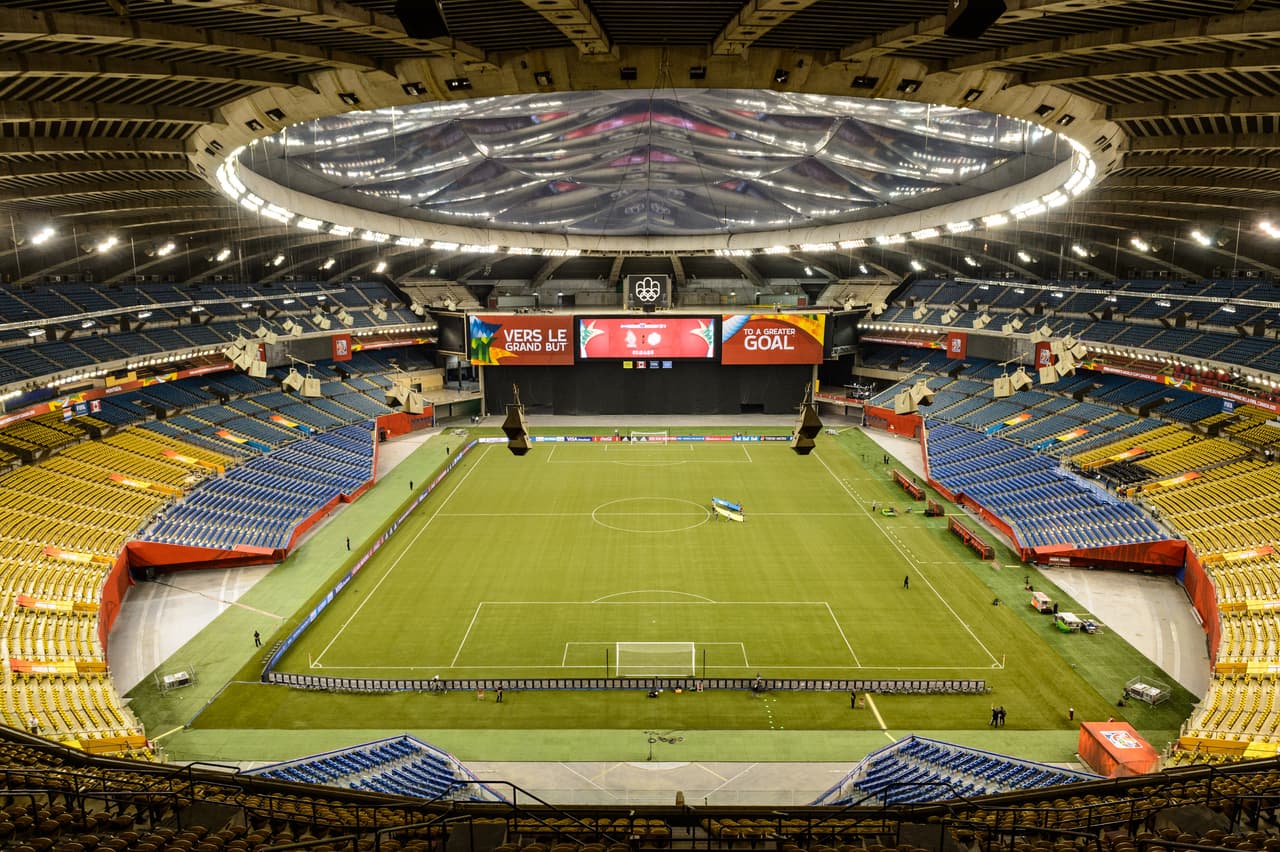 El Estadio Olímpico de Montreal, casa del Impact, otrora hogar de los Expos y sede de los JJOO de 1976, ha sufrido remdelaciones y su capacidad es para 61 mil aficionados. Propuesta canadiense.