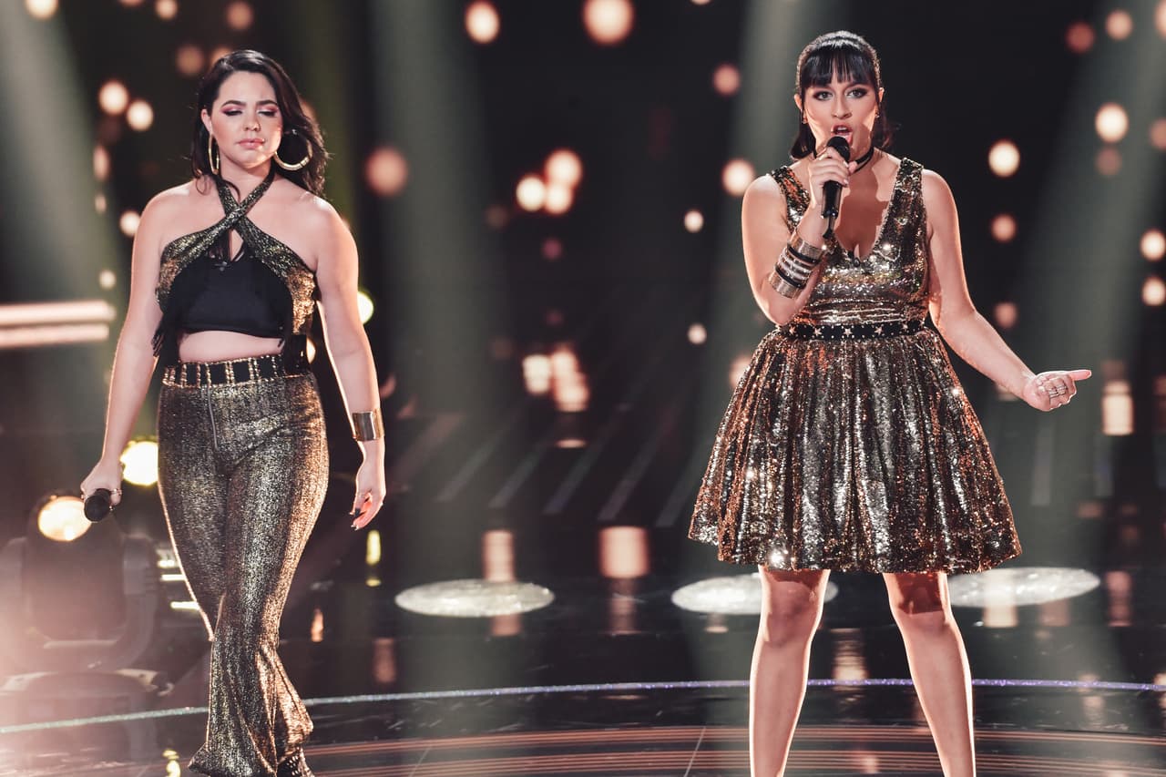 Gemaliz y Hillary "hicieron llorar" a Alejandra Espinoza, 
<a href="https://www.univision.com/shows/reina-de-la-cancion/hillary-santana-y-gemaliz-porrata-hacen-llorar-a-alejandra-espinoza-al-cantar-fight-song-video" target="_blank">mientras cantaban el tema 'Fight song' de Rachel Platten</a>.