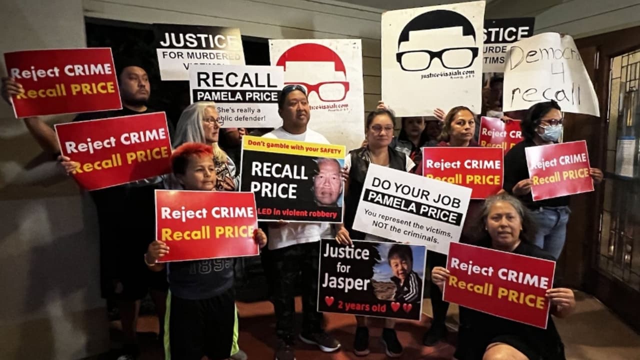 Grupo de activistas busca destituir a la fiscal de distrito Pamela Price en el condado de Alameda