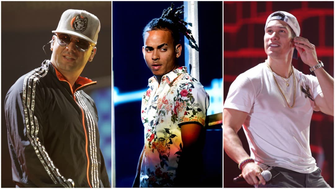 En el segundo día de ensayos de Premios Juventud, la música urbana fue la que dominó el lugar.