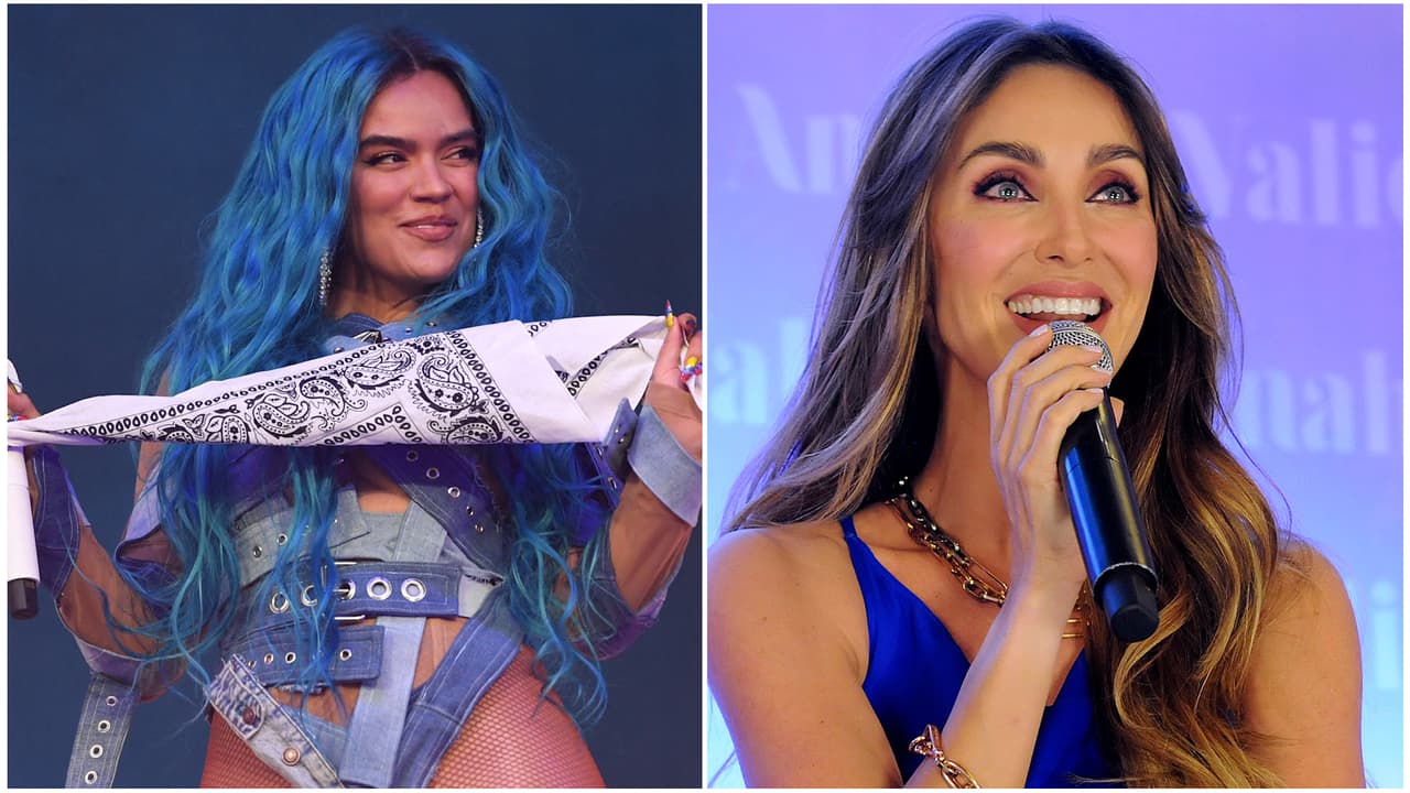 Anahí regresó a los escenarios tras 11 años gracias a Karol G y cantaron ‘Sálvame’: así fue el momento