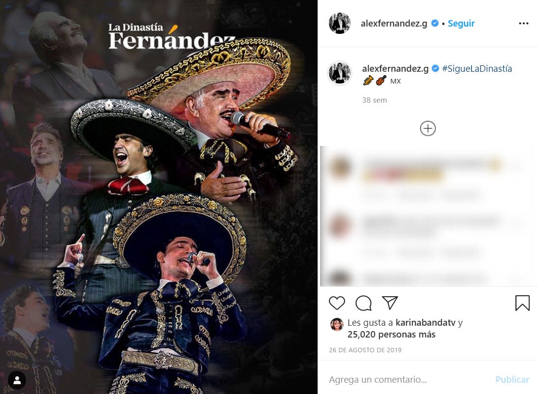 <b><a href="https://www.univision.com/famosos/el-break-de-las-7/no-le-digas-a-mi-abuelo-alex-fernandez-se-asusta-cuando-le-piden-cantar-reggaeton-video">La dinastía Fernández</a> </b>se ha caracterizado por ser una familia unida y siempre han demostrado el amor y orgullo que sienten por el patriarcado.
<br>