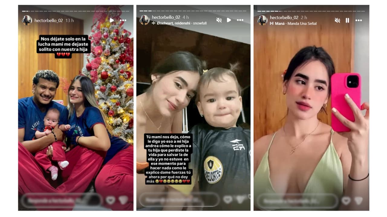 Así informó el futbolista la muerte de su esposa.