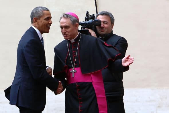 Georg Gänswein es un arzobispo alemán y fue secretario personal del papa emérito Benedicto XVI.