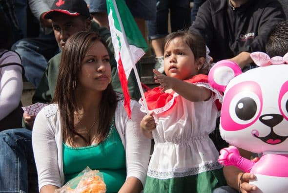 La comunidad mexicana se reunio en el historico Penn's Landing para celebrar el dia de la independencia mexicana. Estas son algunas imagenes.