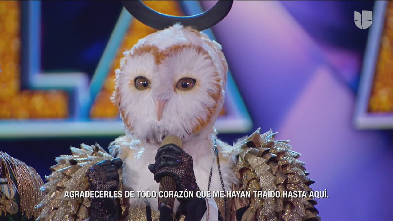 El segundo lugar del reality que mantuvo al público al filo del asiento fue Lechuza. Las apuestas de algunos de los investigadores apuntaban que era la actriz y cantante Lucero quien estaba bajo la máscara, pero esta vez no tuvieron suerte.