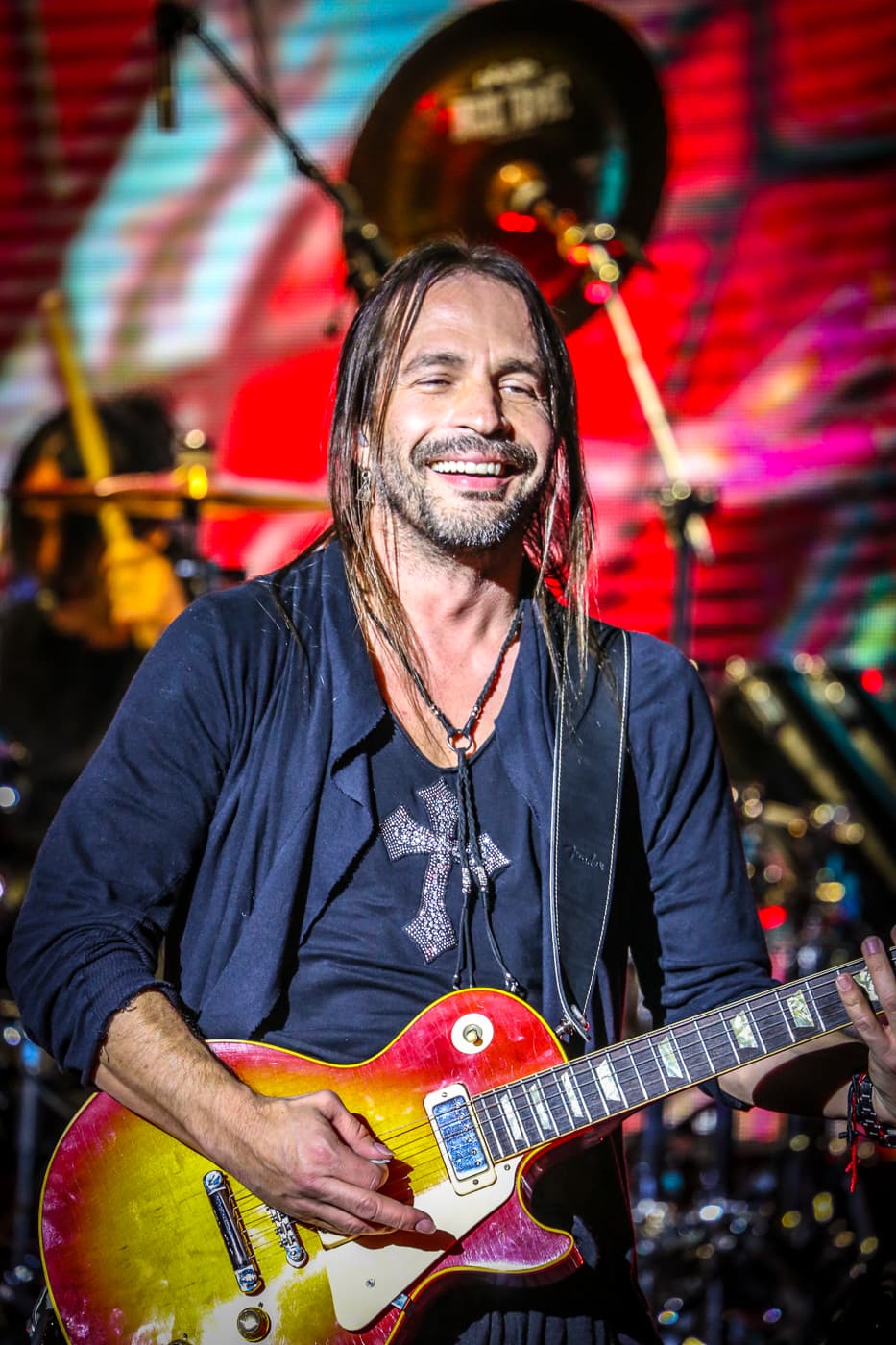 La banda de rock Maná recibió este 10 de febrero su estrella en el Paseo de la Fama de Hollywood y para celebrar, ofreció un concierto privado solo para los radio escuchas de K-Love 107.5 FM