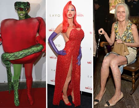 Cuando hablamos de disfraces de Halloween la experta es Heidi Klum.
