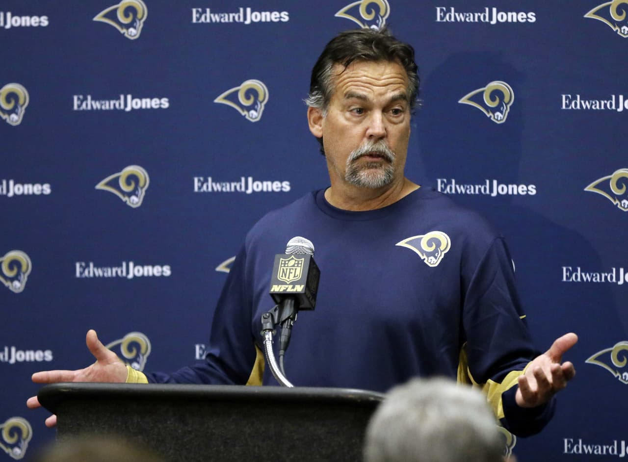 Jeff Fisher: elogios a Todd Gurley por su explosivo arranque como corredor de los Rams