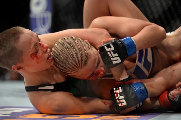 Rose Namajunas sometió a Paige VanZant en UFC Fight Night