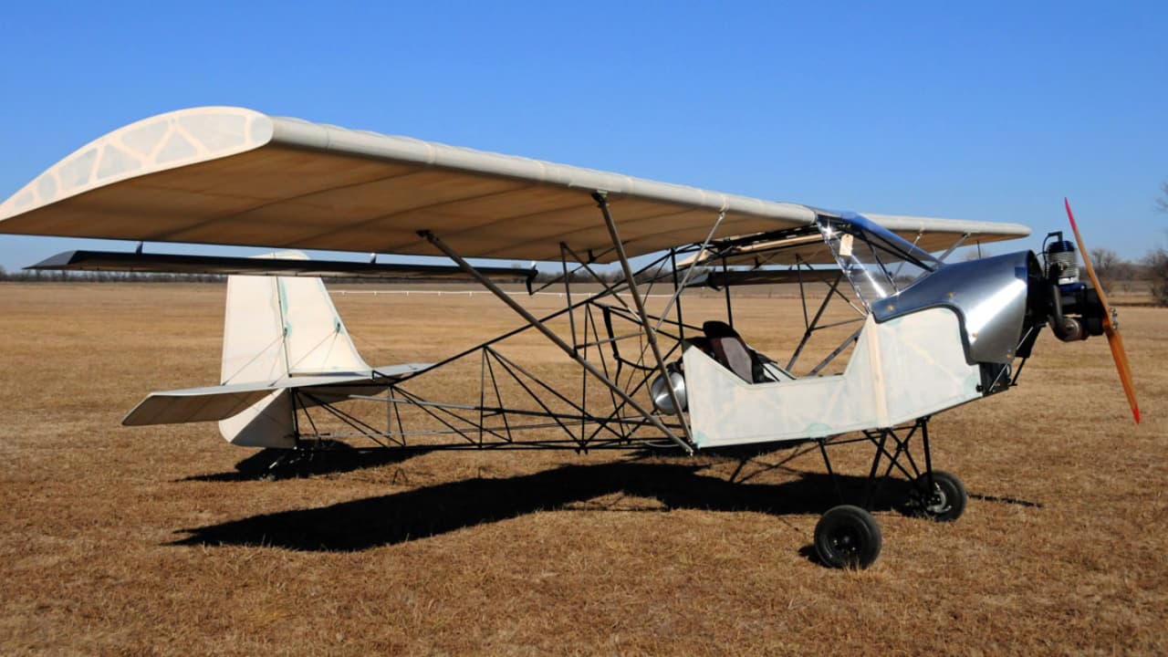 Un avión ultraligero del tipo Legal Eagle
