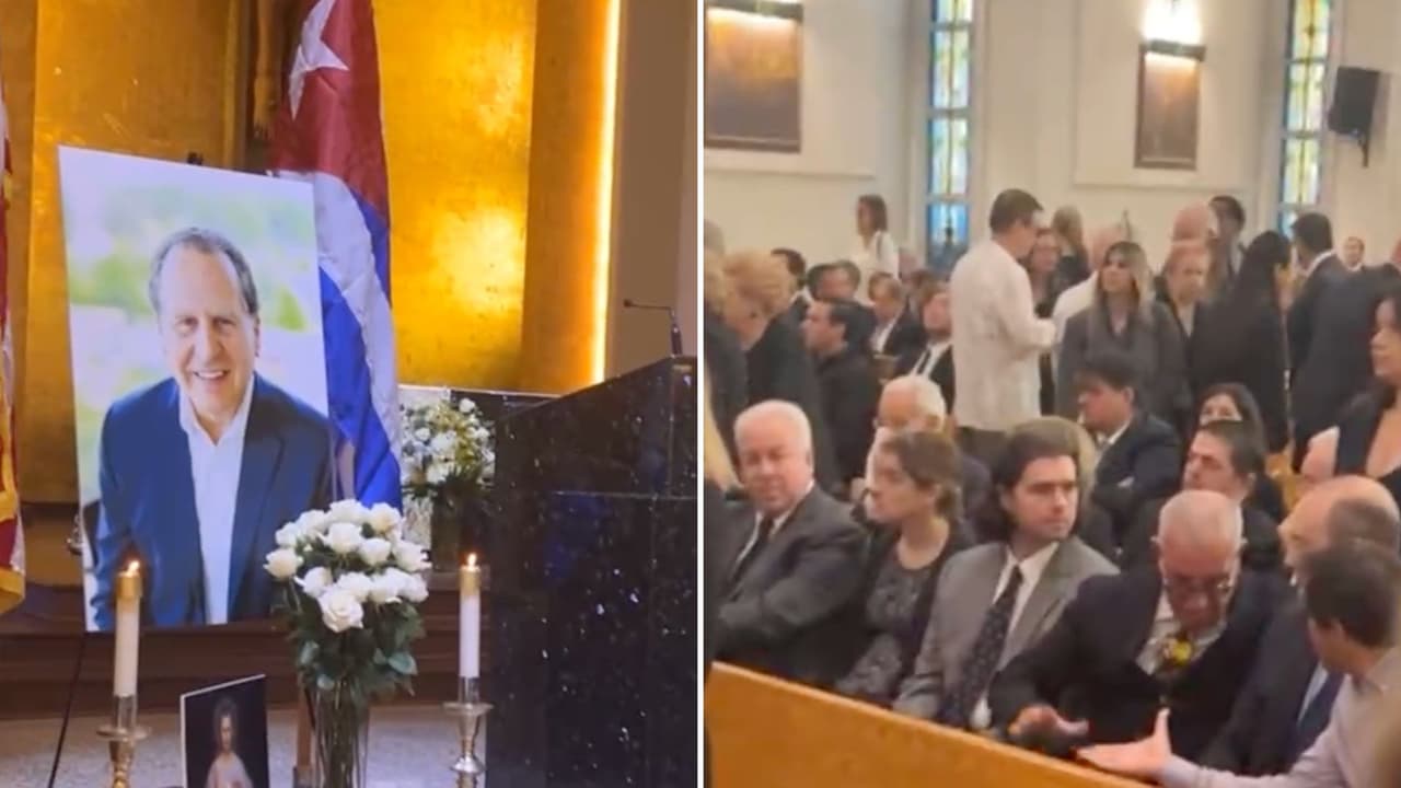 Con una emotiva misa despiden a Lincoln Díaz-Balart, figura política del exilio cubano
