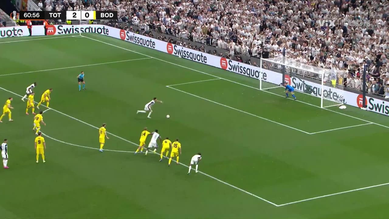 ¡Goleada en Inglaterra! Desde los 11 pasos Solanke pone el 3-0
