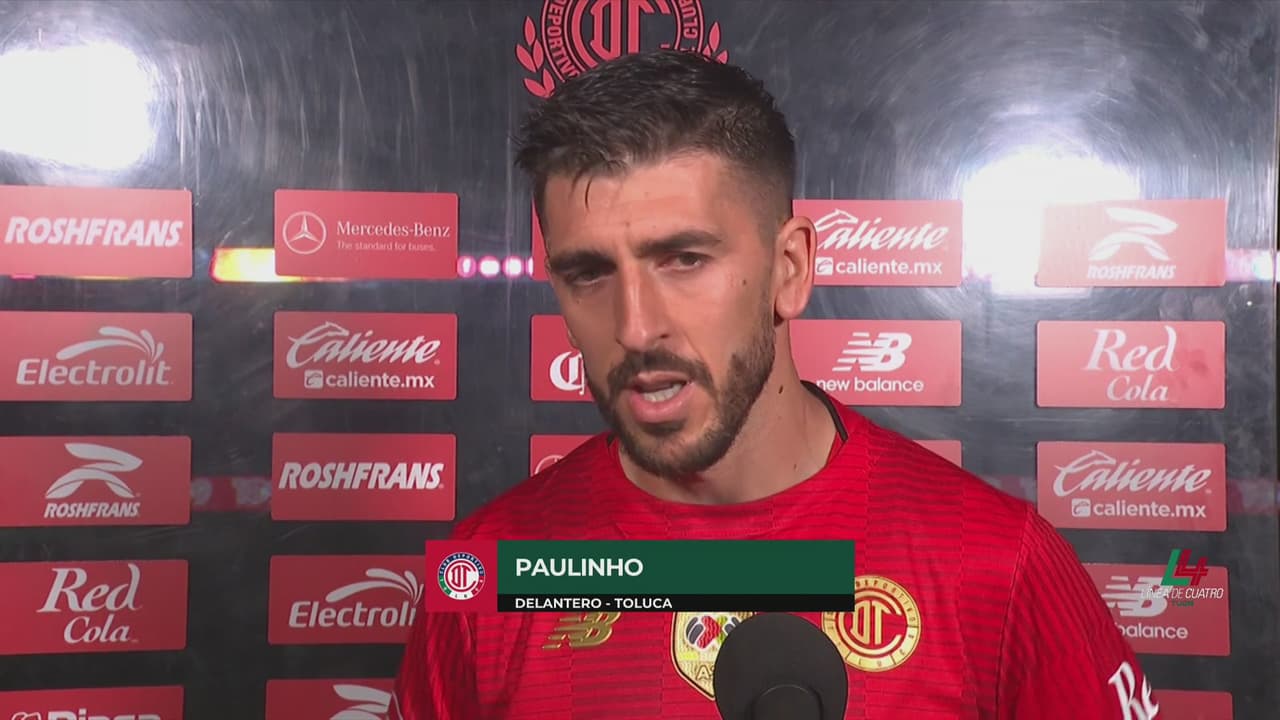 Paulinho cree que Toluca va en el camino correcto