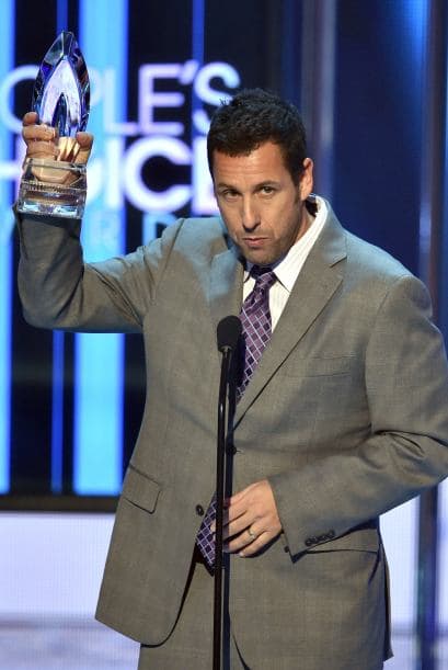 Una vez más, el premio se lo llevó Adam Sandler, quien el año pasado protagonizó 'Blended'.
