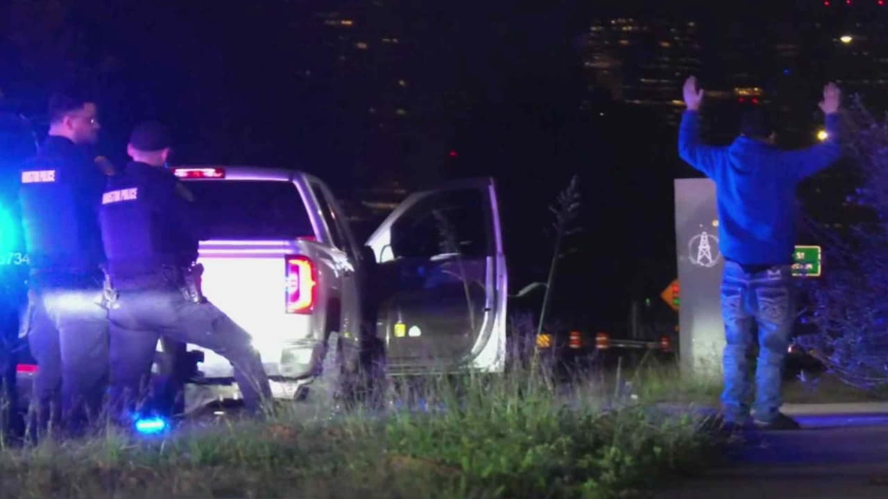 Arrestan a sospechoso de tiroteo luego de una persecución en Houston