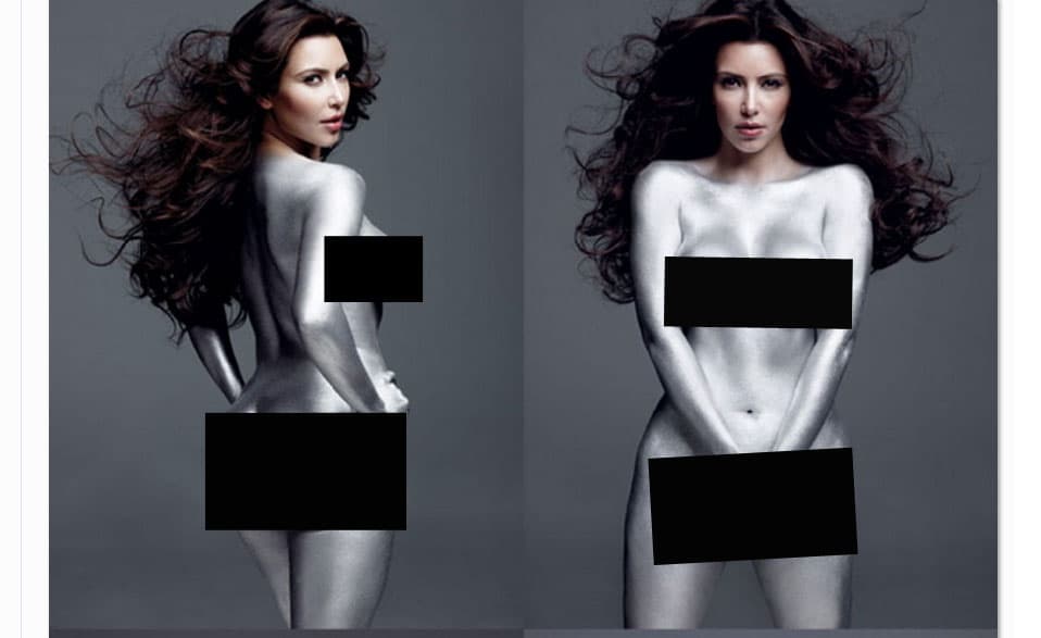 Pintanda de plateado posó para la revista W Magazine.