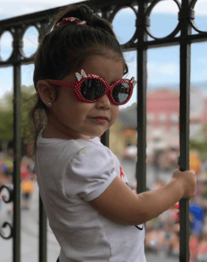 A sus dos años de edad, Giulietta se ha convertido en una copia de su mamá.