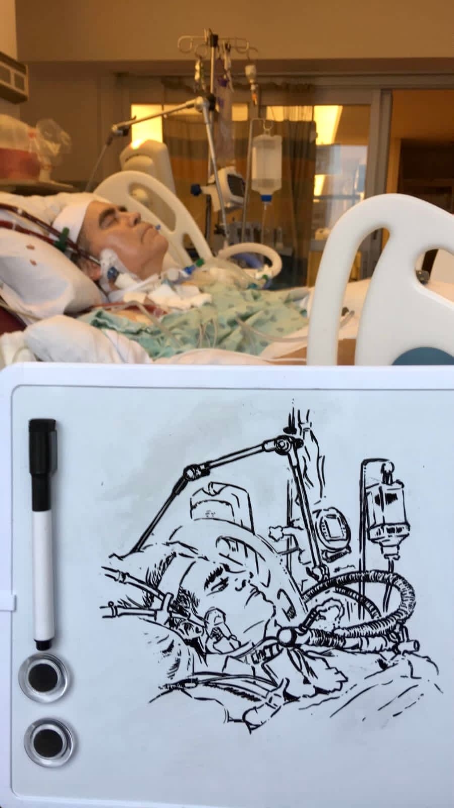 El 11 de diciembre, pudo hablar por primera vez desde julio.