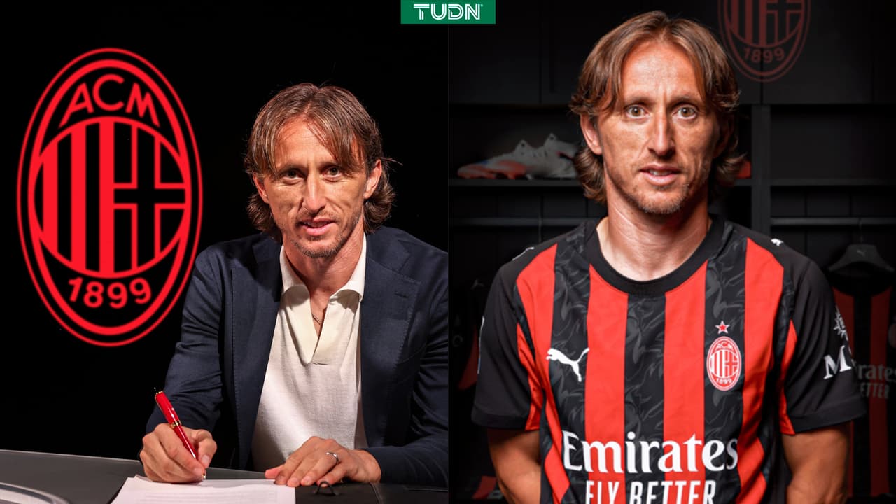 Oficial: Luka Modric firma con Milan y es compañero de Santi Gimenez