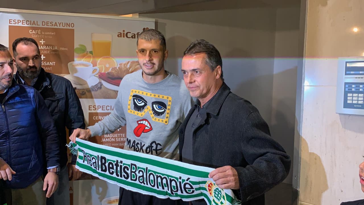 El examericanista llegó a tierras andaluzas para fichar con el Betis.