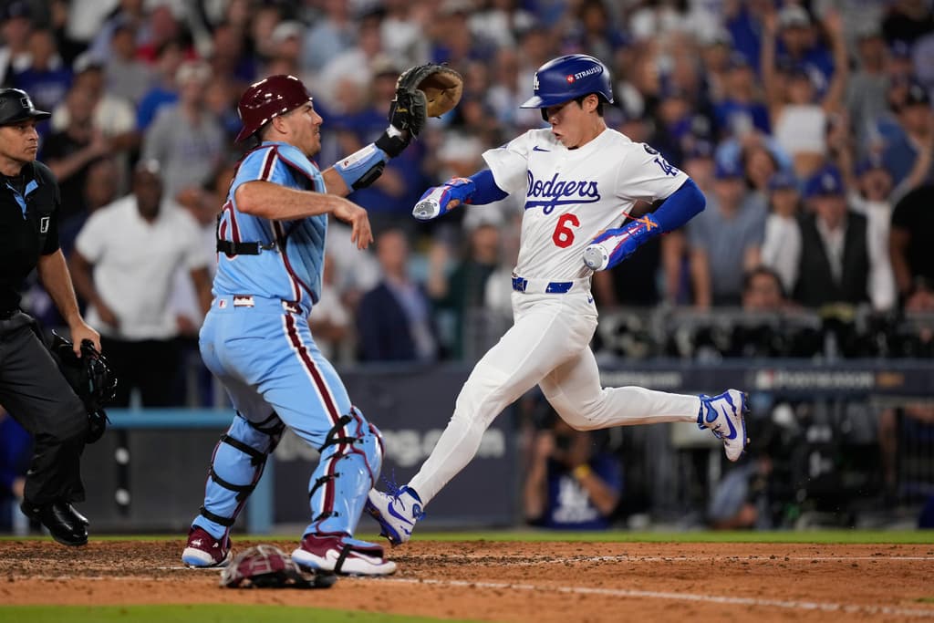 Los Dodgers de Los Ángeles derrotaron a los Filis de Filadelfia 2-1 en 11 entradas el jueves, ganando la Serie Divisional de la Liga Nacional 3-1 y avanzando a la Serie de Campeonato.